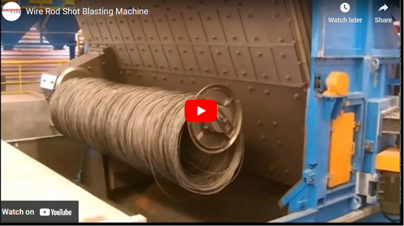 Wire Rod Shot Blasting Machine