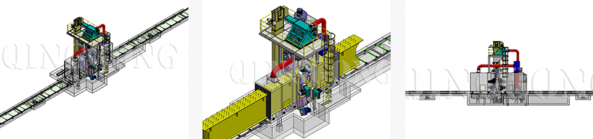 h beam shot blasting machine 3