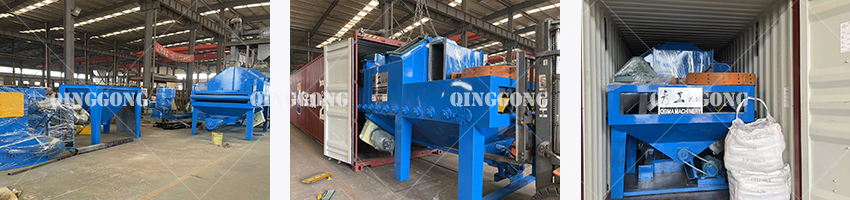 steel plate shot blasting machine shipping picture 3
