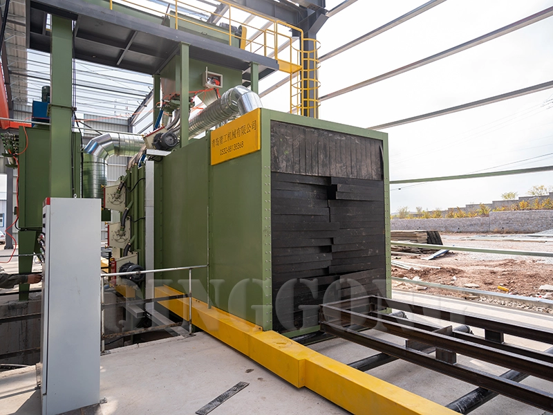 h beam shot blasting machine 1