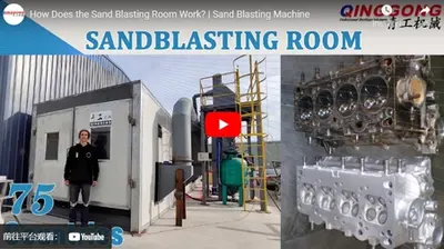 How Does the Sand Blasting Room Work? | Sand Blasting Machine