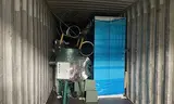 Customized Sand blasting room delivery to Australia