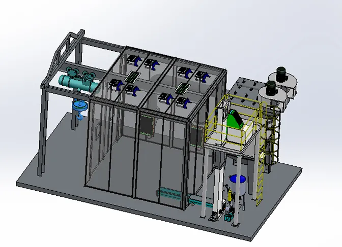 How to choose the sandblasting room?