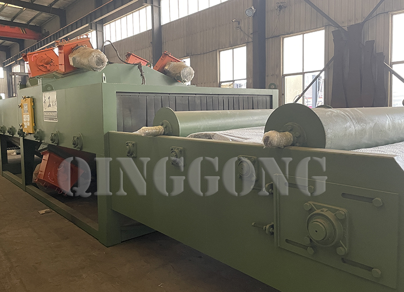 wire mesh belt shot blasting machine 11 wire mesh belt shot blasting machine 11