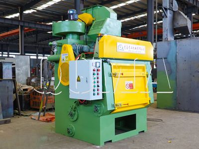 tumble belt shot blasting machine