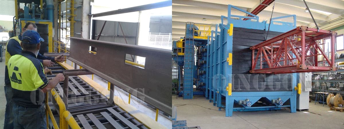 The Application of Shot Blasting Machine in Construction Industry