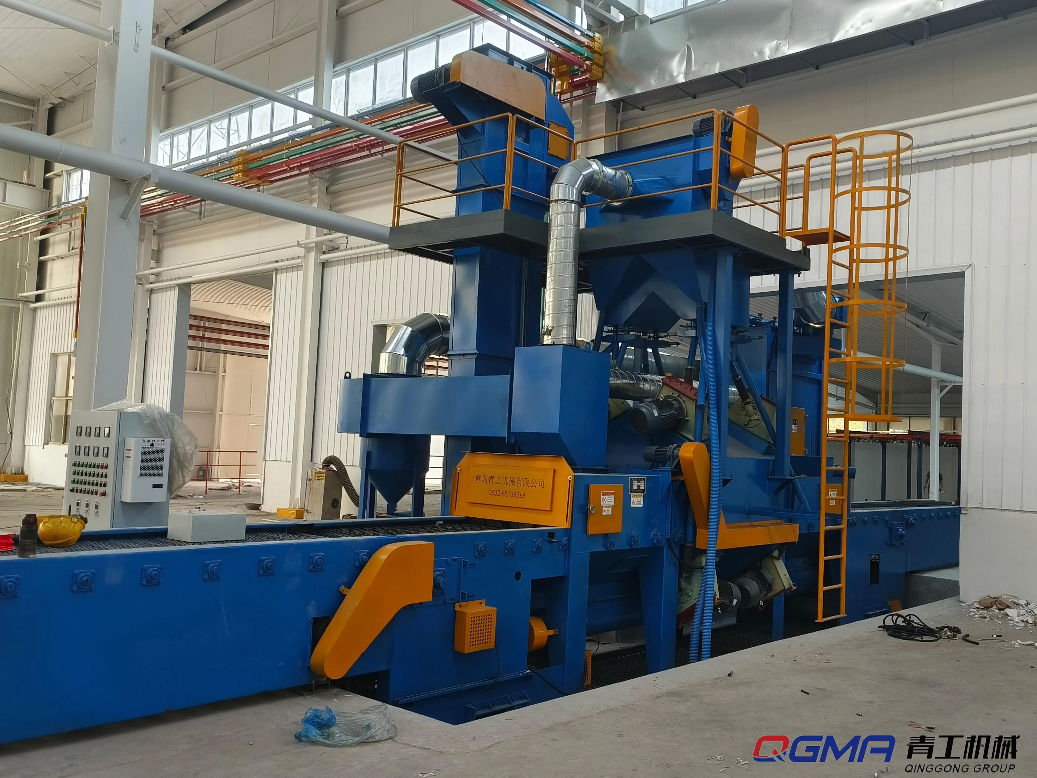 Shot Blasting Machine Working Principle