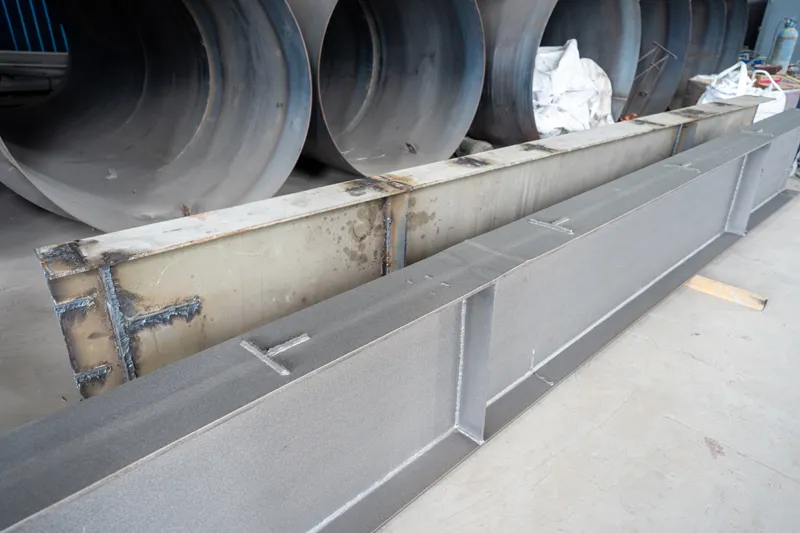 Heavy-Duty Roller Conveyor Shot Blasting Machine Exported to Turkey for H-Beam & Steel Structure Treatment