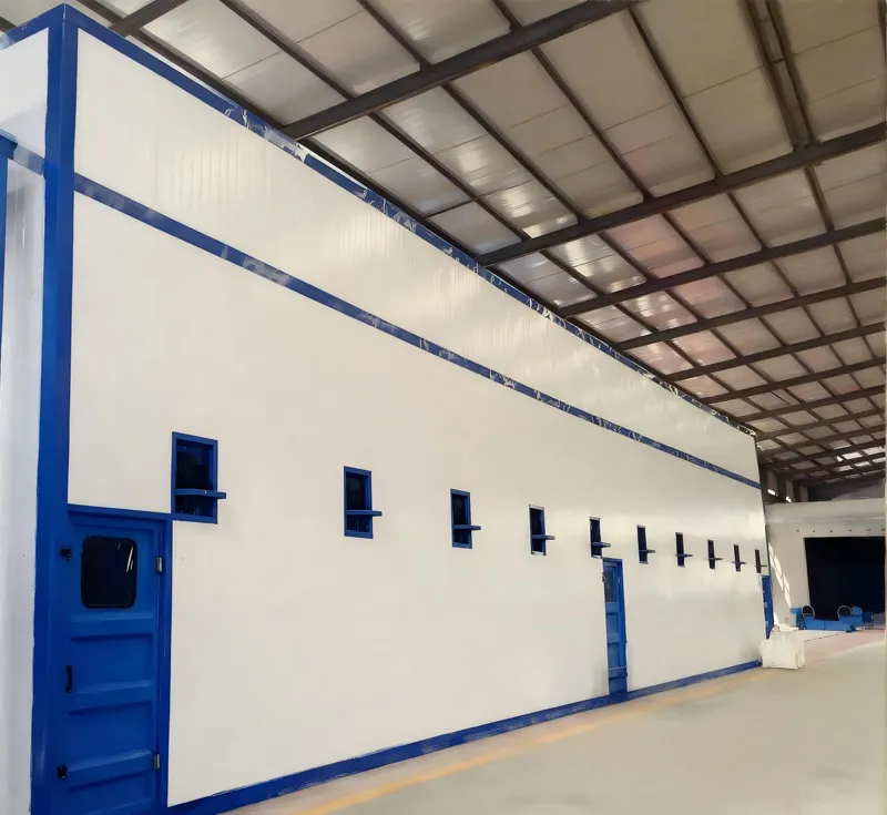 Sandblasting Room 7 m×4 m×3 m Sandblasting Room 7 m×4 m×3 m