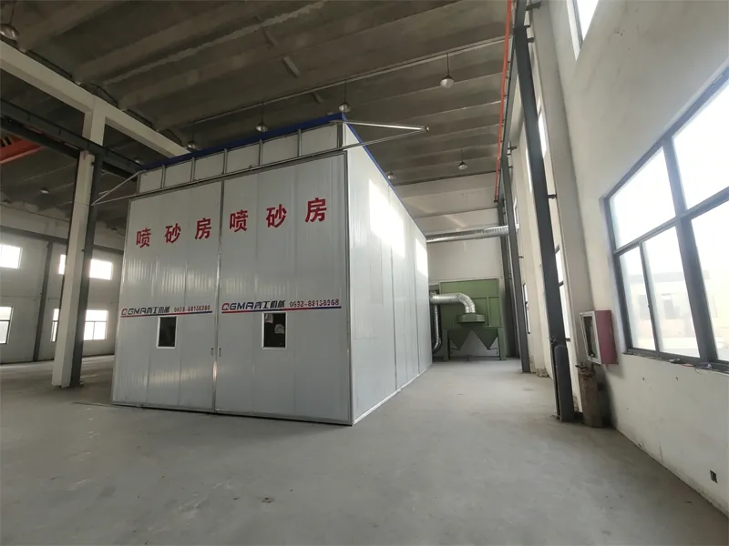 Sandblasting Room 7 m×4 m×3 m Sandblasting Room 7 m×4 m×3 m