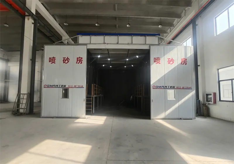 Sandblasting Room 7 m×4 m×3 m Sandblasting Room 7 m×4 m×3 m