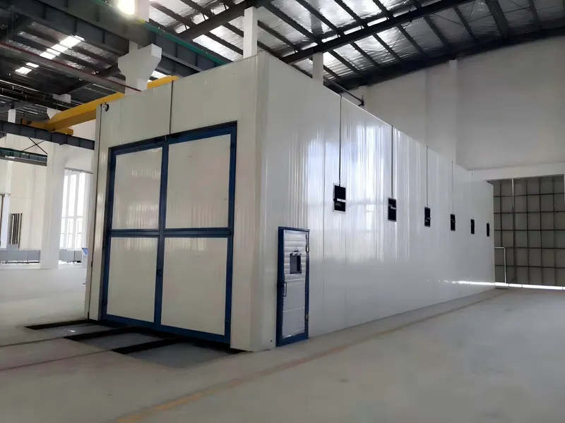 Sandblasting Room 7 m×4 m×3 m Sandblasting Room 7 m×4 m×3 m