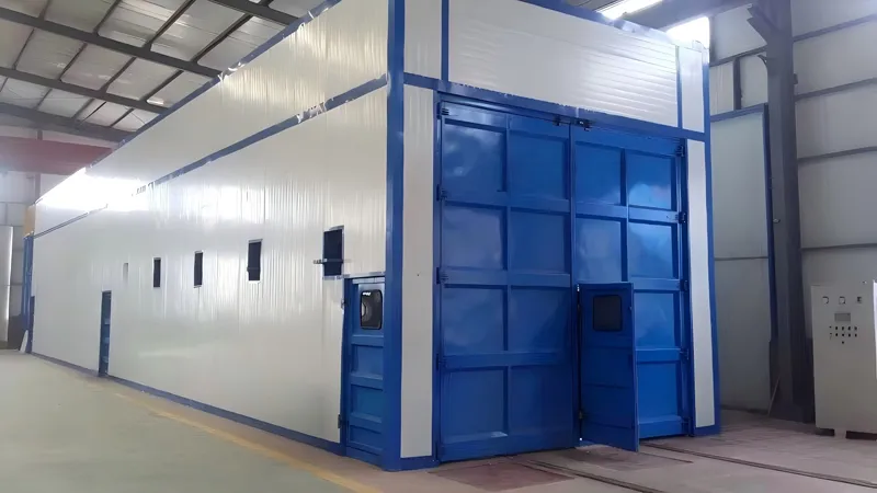 Sandblasting Room 7 m×4 m×3 m Sandblasting Room 7 m×4 m×3 m