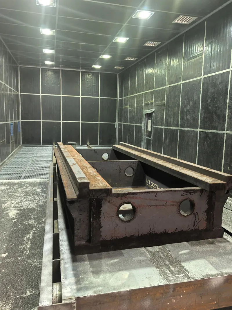 Sandblasting Room 7 m×4 m×3 m Sandblasting Room 7 m×4 m×3 m