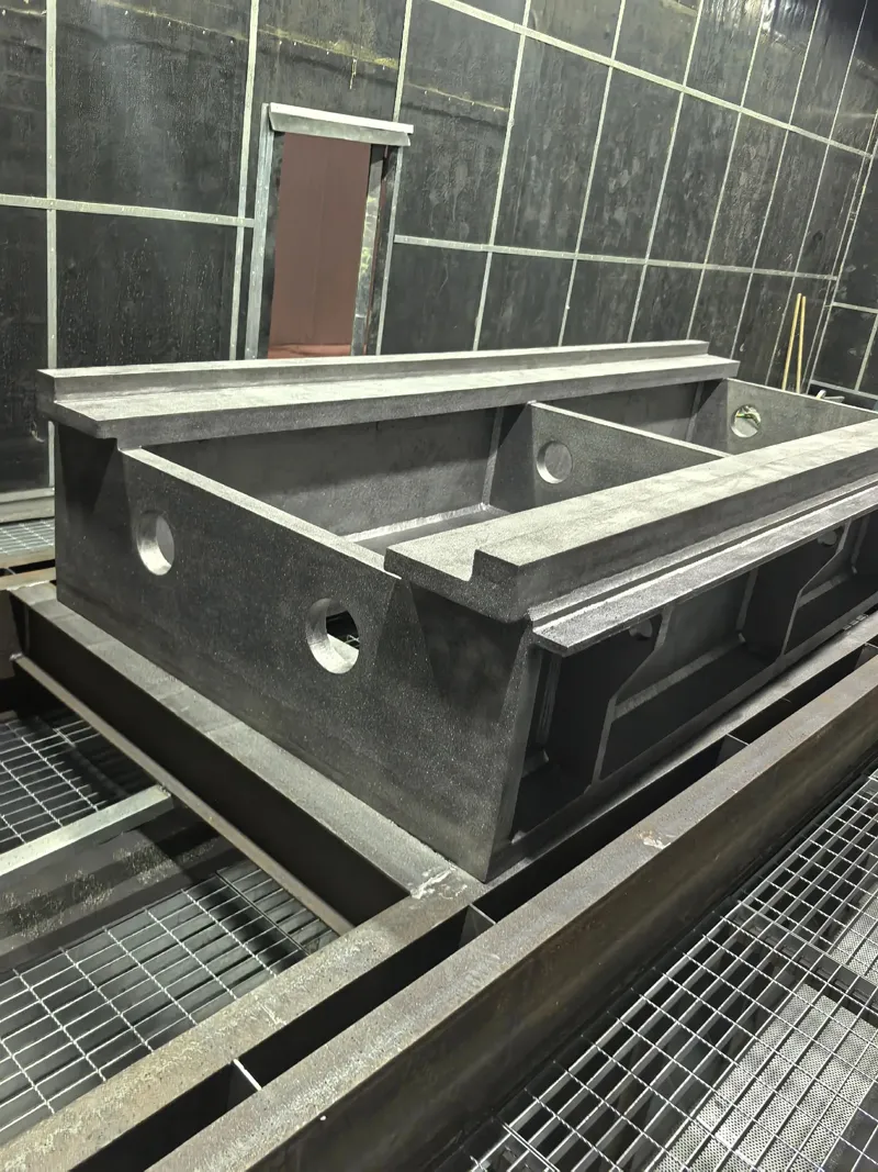 Sandblasting Room 7 m×4 m×3 m Sandblasting Room 7 m×4 m×3 m