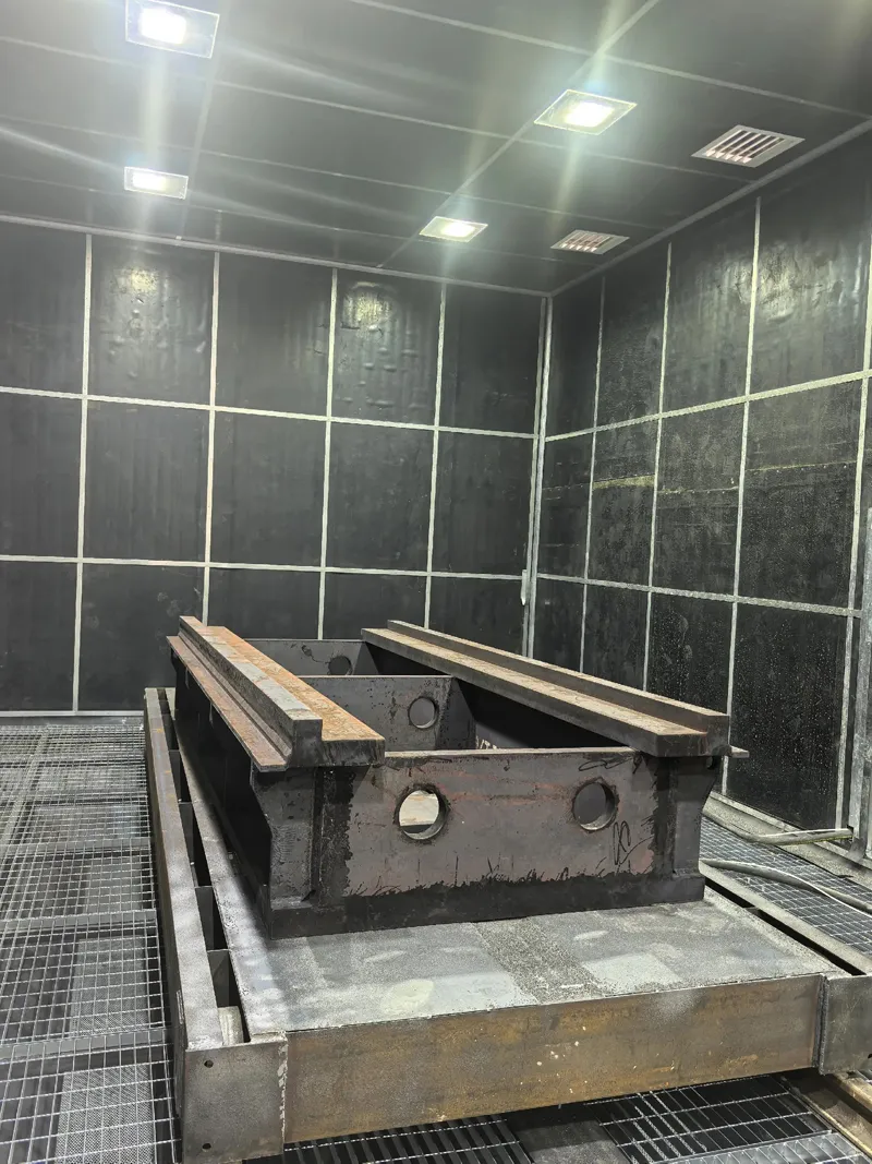 Sandblasting Room 7 m×4 m×3 m Sandblasting Room 7 m×4 m×3 m