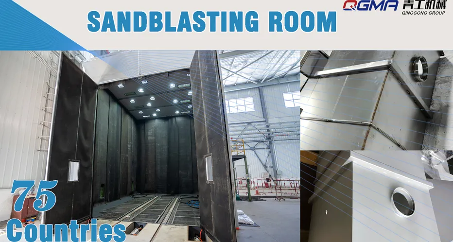 What is Sand Blasting Room? | Sand Blasting Room Working Show | Air Blast Room | Blasting Equipment