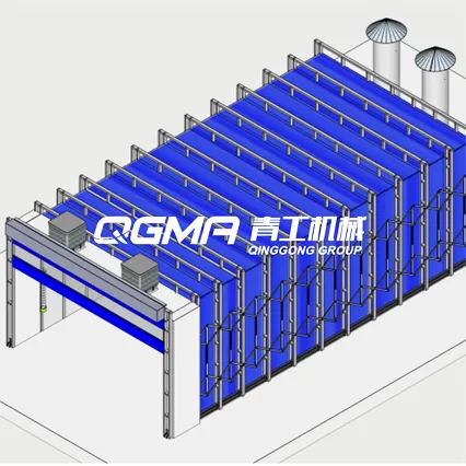 Retractable Spray Booth