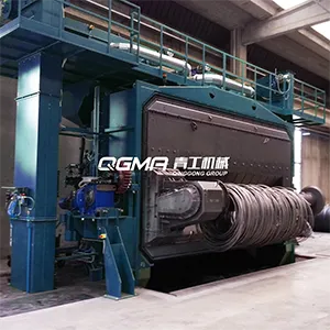 Wire Rod Coil Shot Blasting Machine
